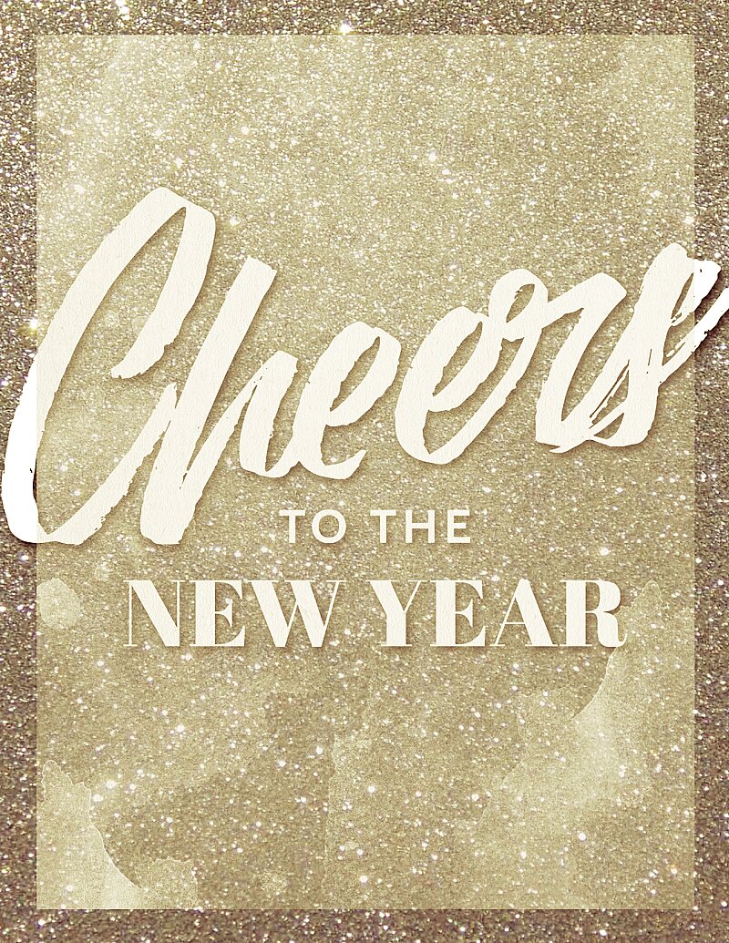 Cheers to the New Year - Sparkle