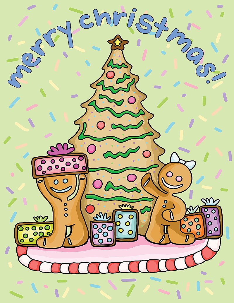 Gingerbread - Merry Christmas