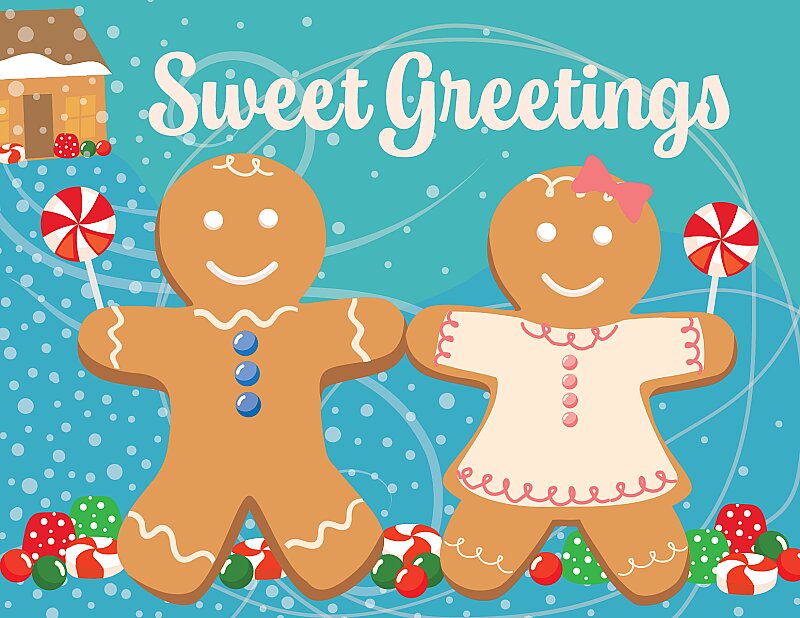 Gingerbread - Sweet Greetings