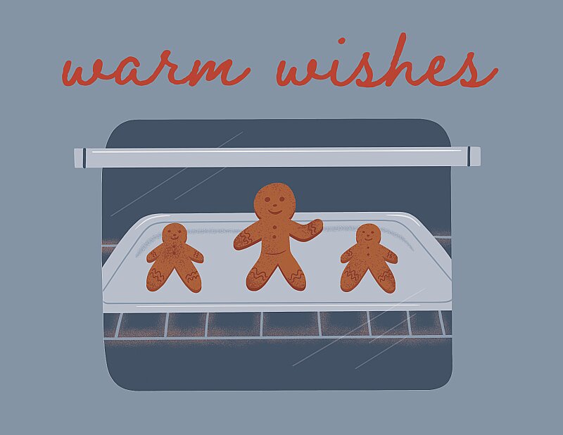 Gingerbread - Warm Wishes