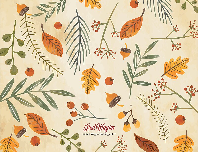 Happy Fall Y'all Autumn Leaves