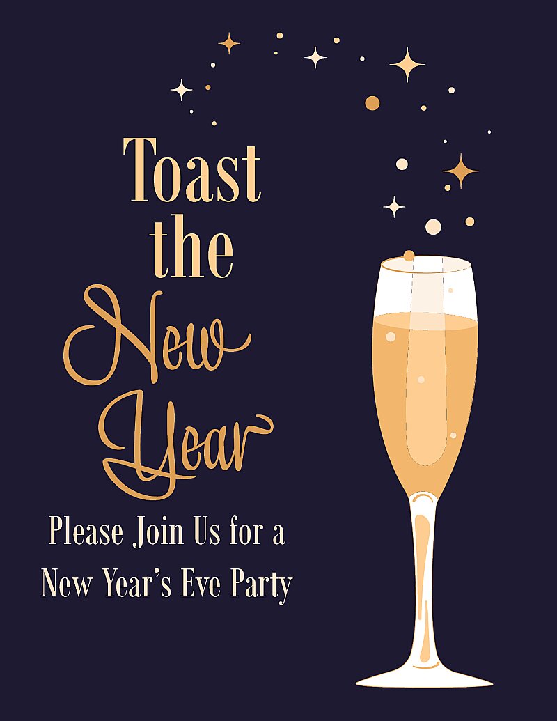 Toast the New Year
