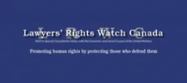 Lawyers' Rights Watch Canada logo
