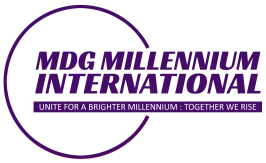 MDG Millennium International logo