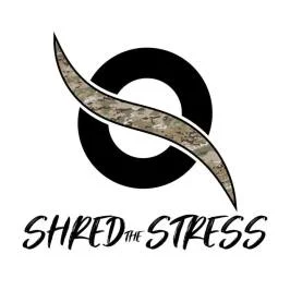 Shred The Stress logo